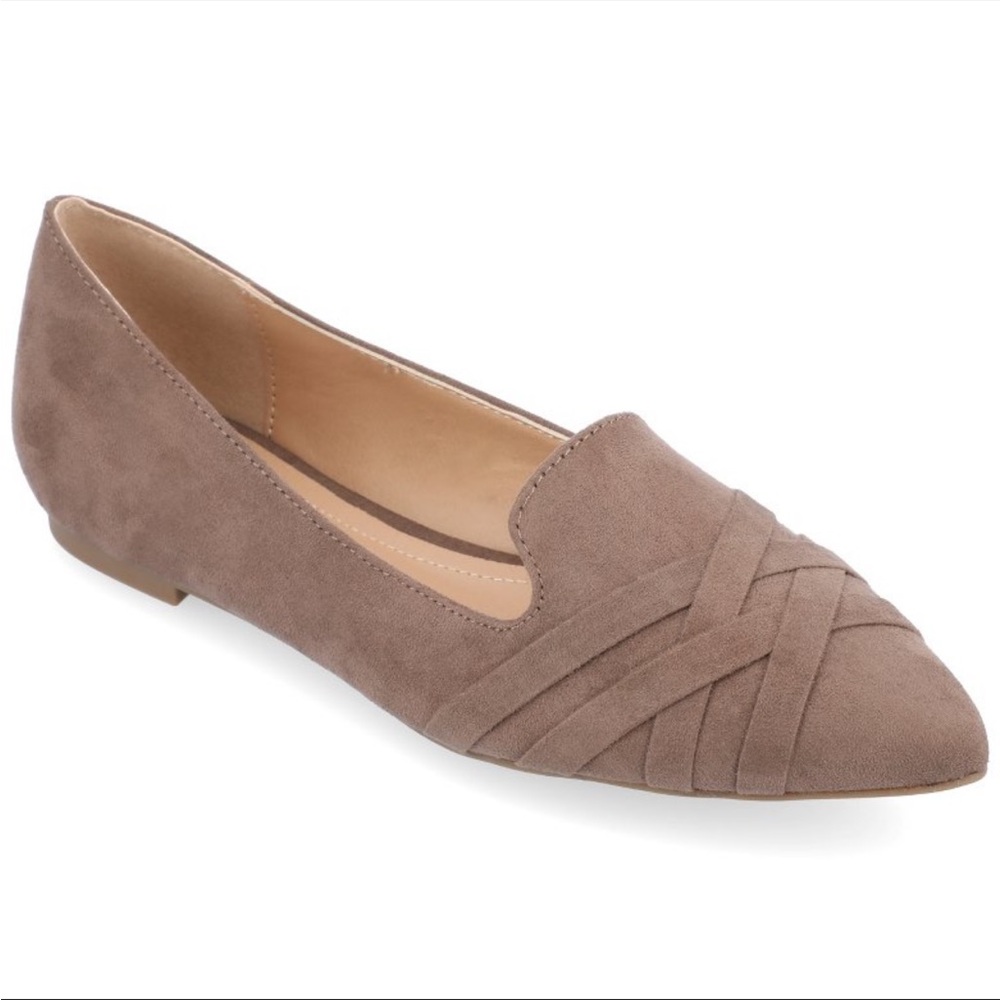 Journee Collection Elegant Brown Women's Loafers